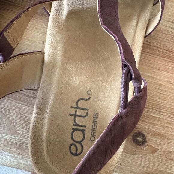 Earth Origins Women's Berri Woven Slingback Sandals size  10.5 goblincore - Picture 3 of 7